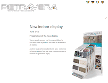 Tablet Screenshot of pietravera.com
